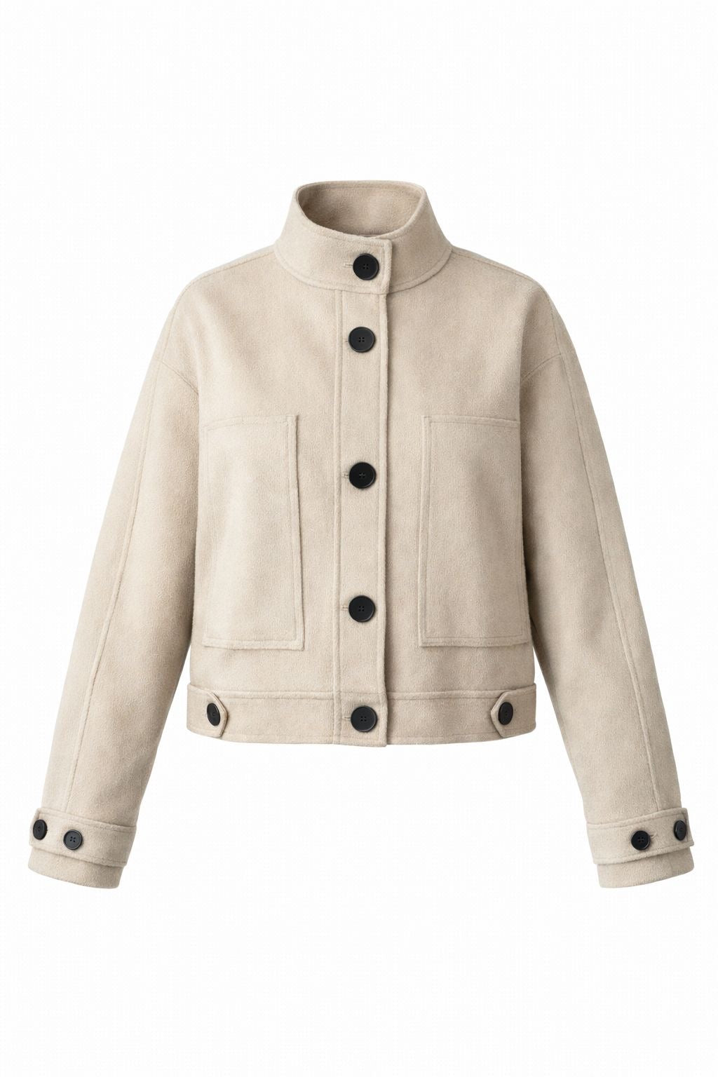 VESTE COURTE EN LAINE